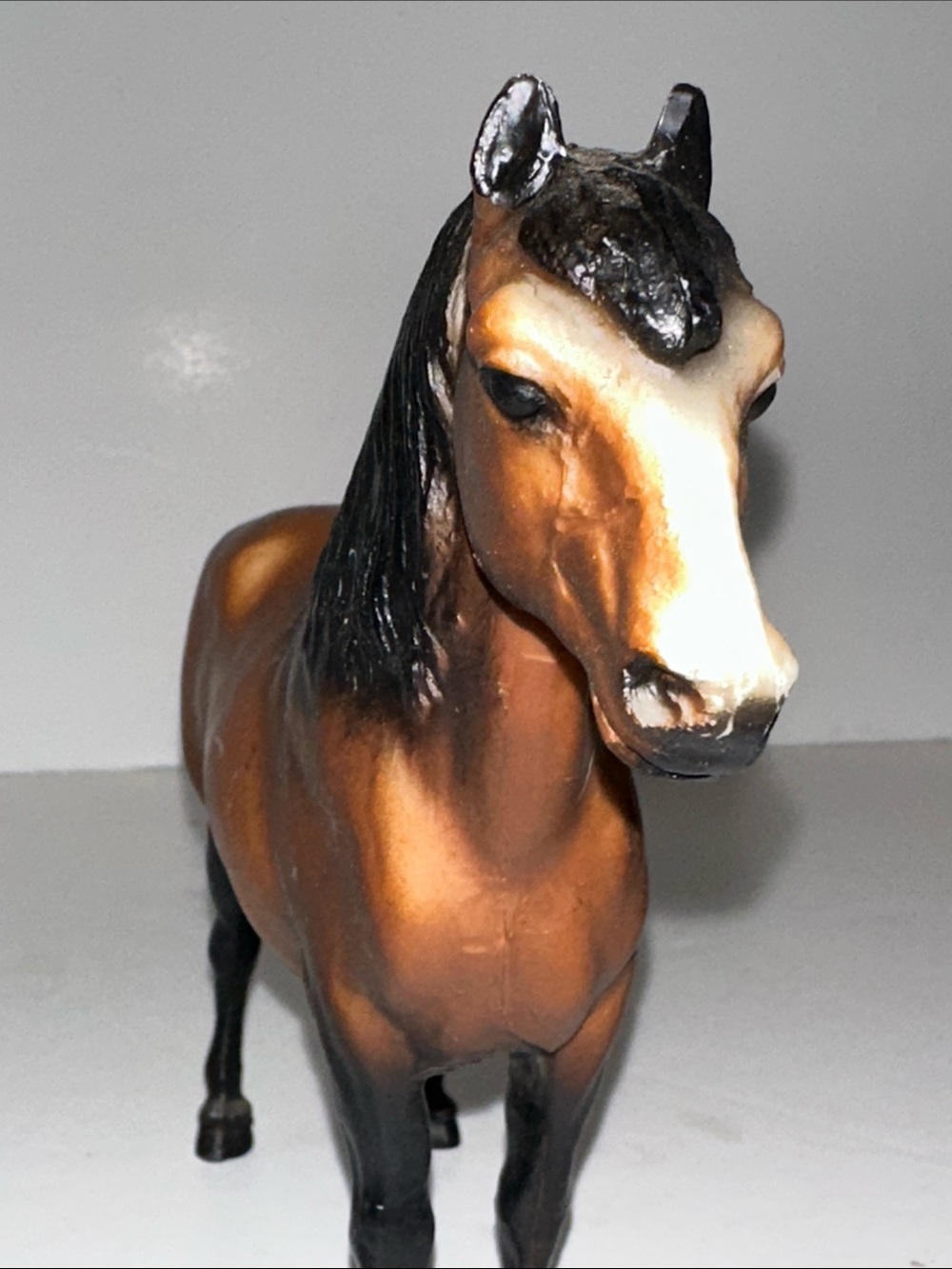Breyer Vintage Traditional Model #23 Bay Shetland Pony in brown and black - Picture 3 of 9